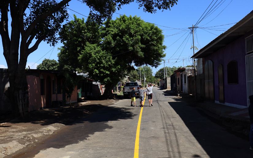 Inauguran Mejoramiento Vial En El Barrio Enrique Smith Canal