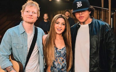 Shakira sorprende con nueva versión de “Hips Don’t Lie” junto a Ed Sheeran y Beéle