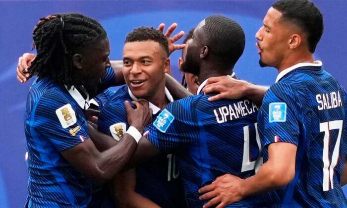 Francia vence a Irak y sella su clasificación