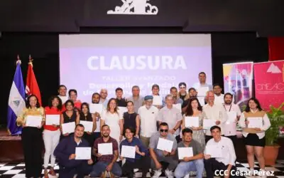 Clausura con éxito el taller avanzado desarrollo y modelaje personajes animados.