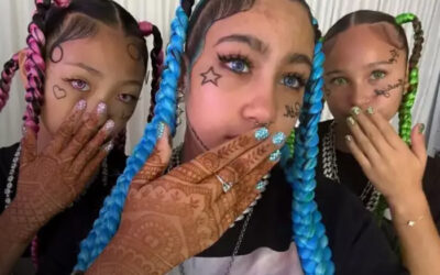 Kim Kardashian defiende a su hija North West tras críticas por su look en TikTok