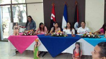 Mujeres del Ministerio de la Juventud destacan Equidad de género en Nicaragua.