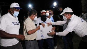 Inicia llegada del material electoral a Centro Nacional de Cómputos