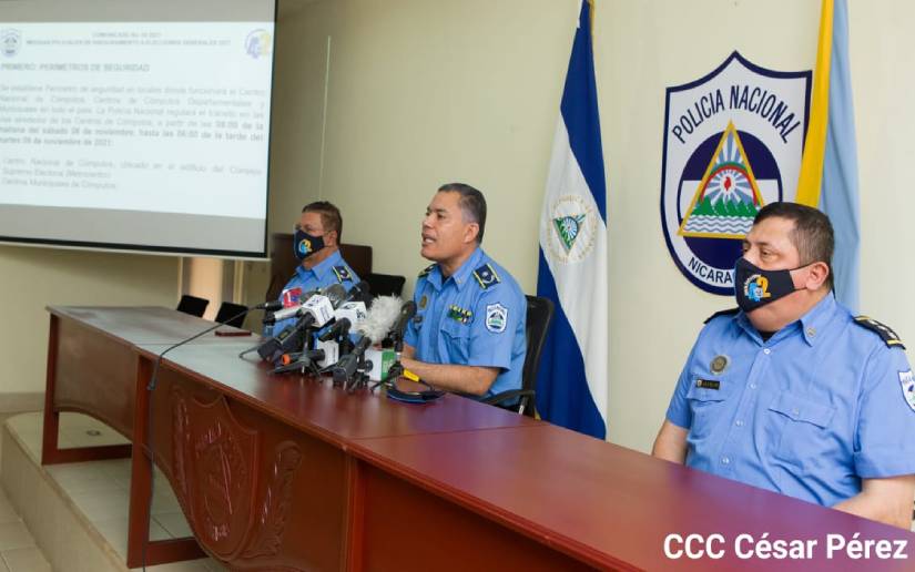 Policía Nacional da a conocer medidas para el buen desarrollo de las Elecciones