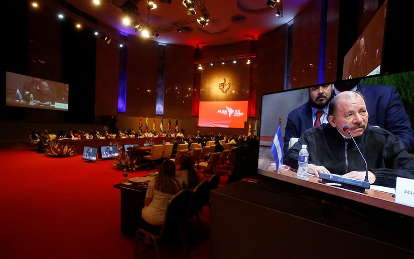 Ortega participa en XX Cumbre del ALBA-TCP