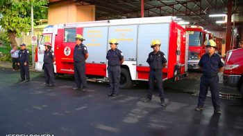 Nuevos camiones de bomberos para la estación en Chinandega