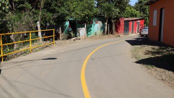 Mejoramiento vial en el barrio Pedro Betancurt