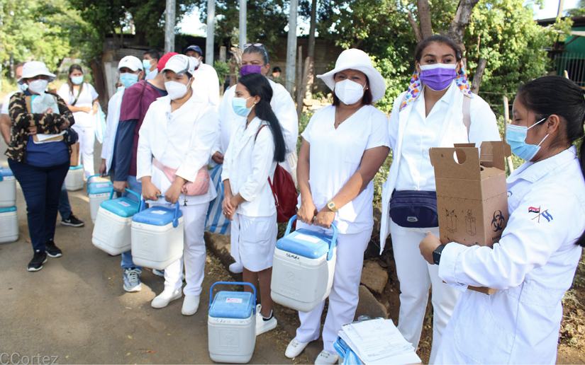 Nicaragua alcanza 80% de la población protegida contra la COVID-19