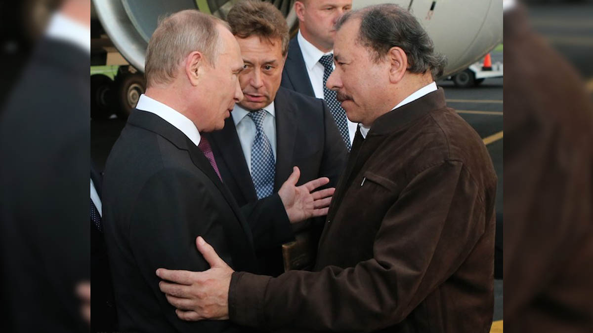 Presidente Daniel Ortega sostiene conversación con el Presidente Vladímir Putin