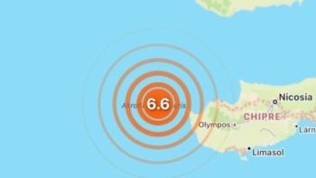 Chipre registra Sismo de 6.5 de magnitud