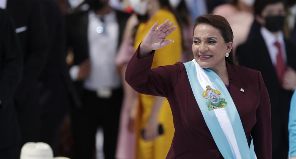Xiomara Castro jura como nueva presidenta de Honduras