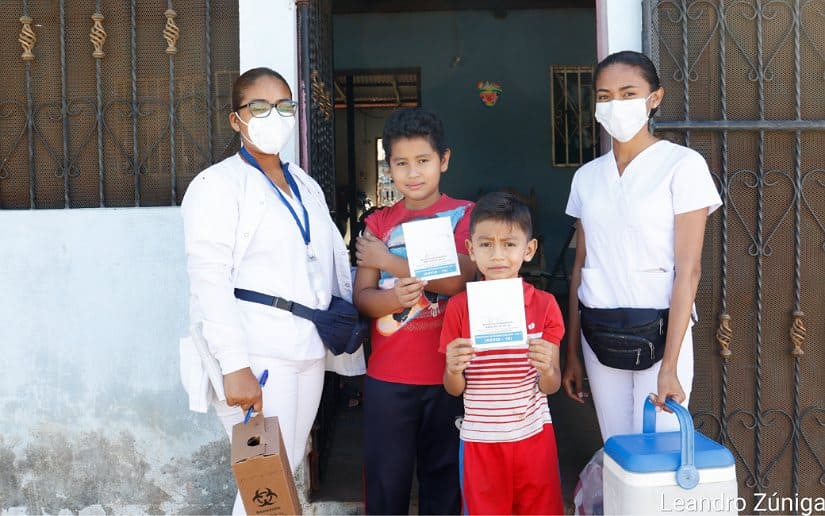 57% de nicaragüenses a completado el esquema de vacunación contra la COVID-19