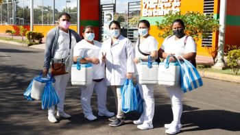 Vacunación voluntaria contra la COVID-19 llega al Barrio Batahola Sur