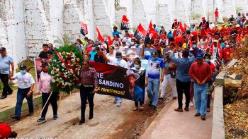 Mateare rinde homenaje al General Augusto C. Sandino