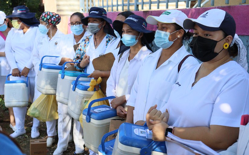 Casi 270 mil nicaragüense se han vacunado contra la COVID-19 este año