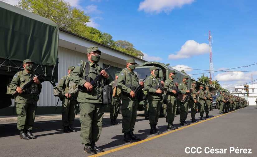 Ejército de Nicaragua preparado para participar en Ejercicio Nacional Multiamenazas