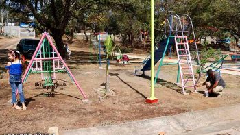 Comarca Cruz del Paraíso cuenta con moderno parque para diversión de las familias