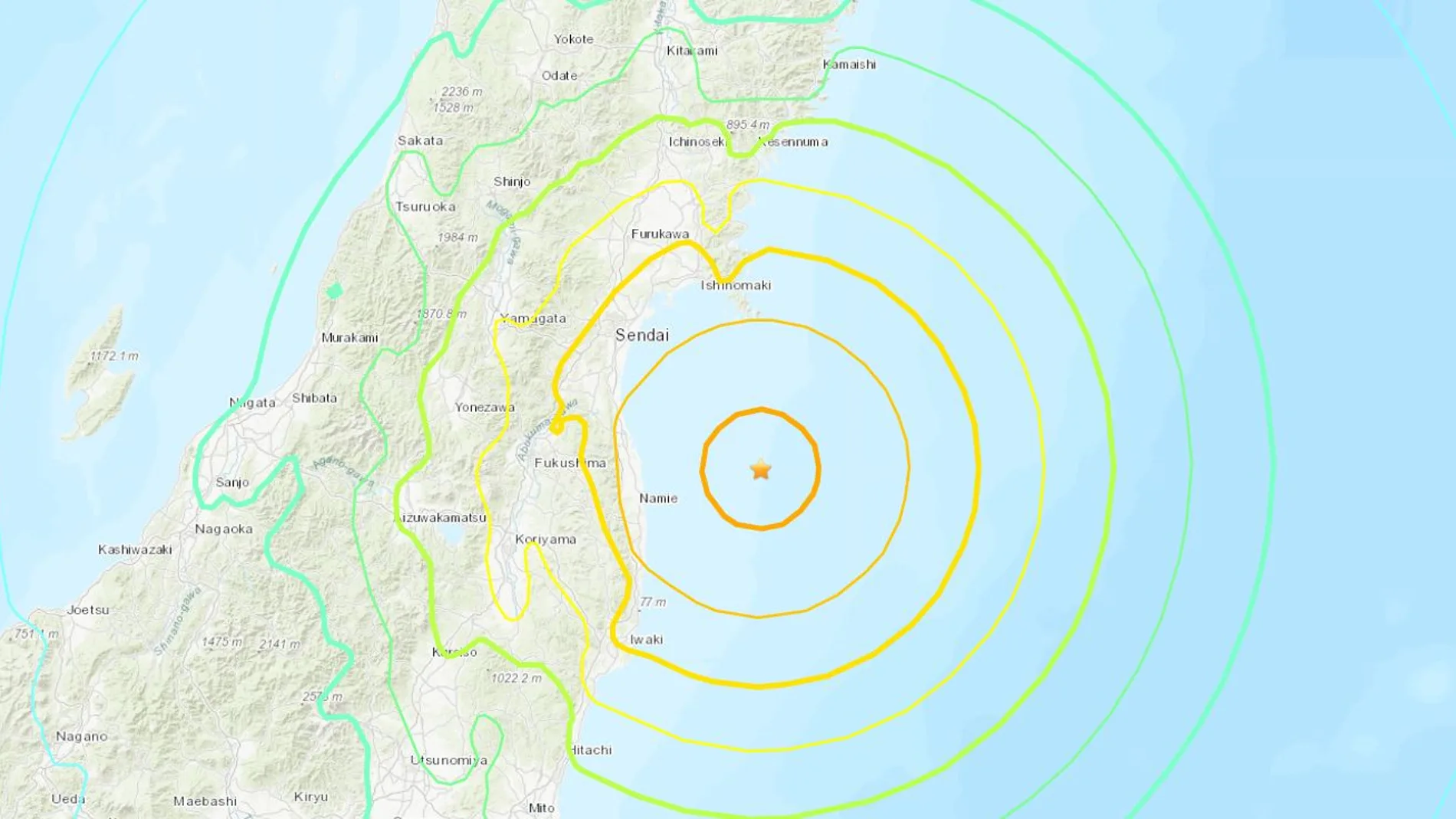 Japón activa la alerta de tsunami tras un fuerte terremoto de magnitud 7,3 en Fukushima