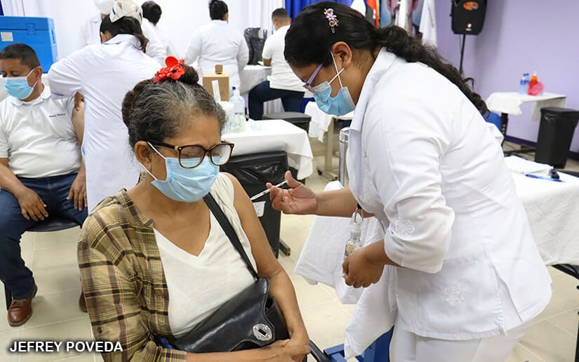 Nicaragua alcanza nuevas metas de vacunación contra la COVID-19
