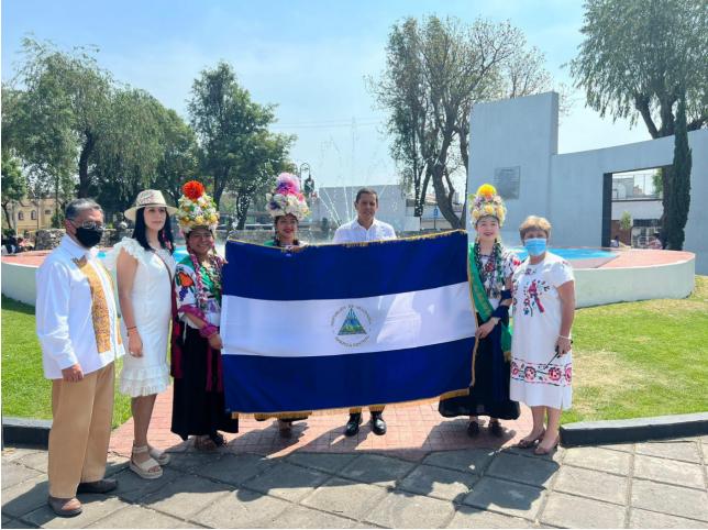 Nicaragua participa en Feria La Flor Más Bella del Ejido Xochimilco