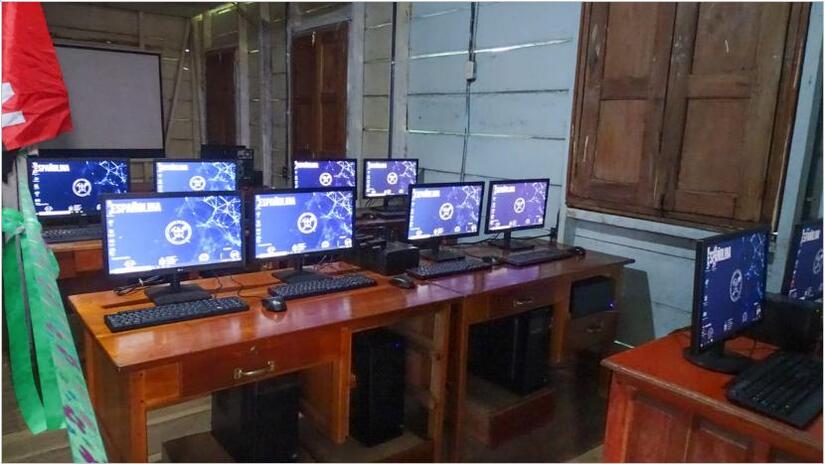 Pueblo Originario Mayangna cuenta con escuela de Computación
