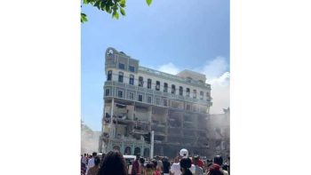 Se registra fuerte explosión en Hotel Saratoga de Cuba