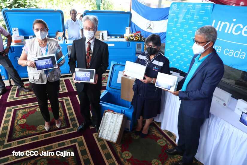 MINSA recibe donación de equipos de cadena de frío por parte de Japón