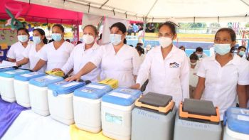 Nicaragua alcanzó más del 100% en la Jornada de Vacunación