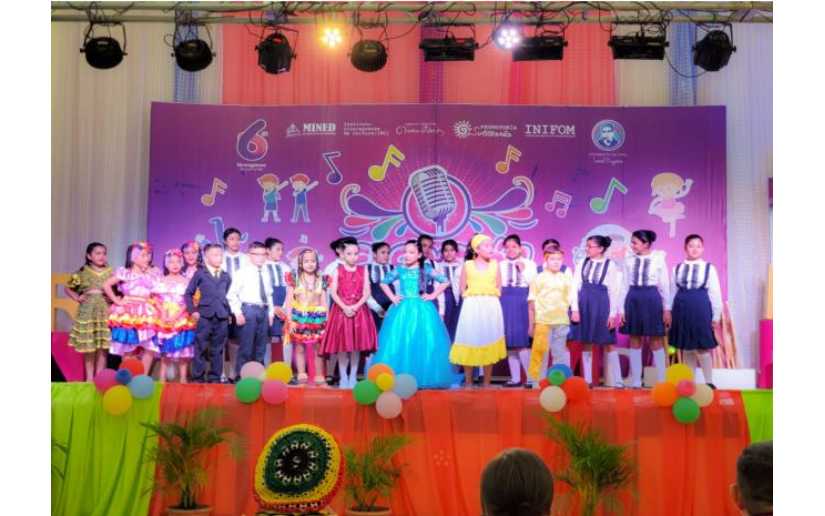 Niños demostraron talentos en el II Concierto Regional Gastón Infantil 2022