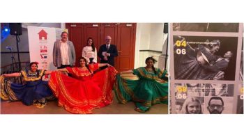 Folklore nicaragüense en evento «Eulat 4 Culture» en Bélgica