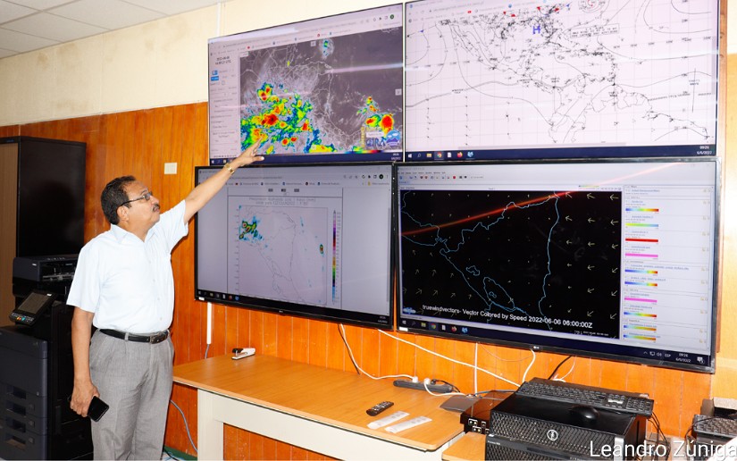 INETER monitorea el ingreso de una nueva onda tropical en el país