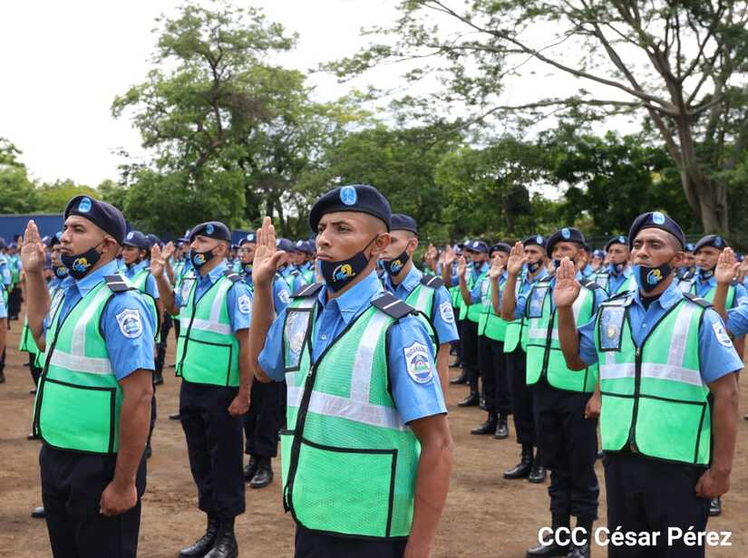 Institución Policial de Nicaragua cuenta con 937 nuevos agentes al servicio del pueblo