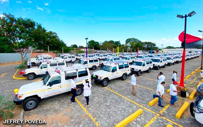 MINSA contará con 36 nuevas ambulancias y 24 vehículos de trabajo