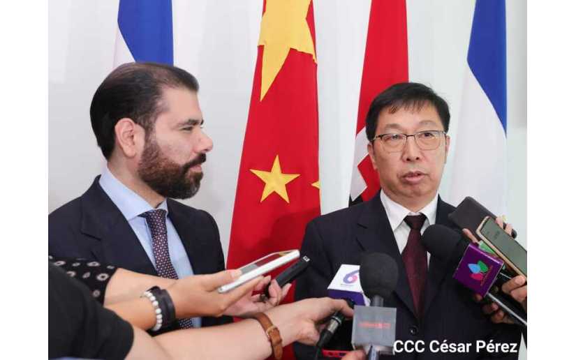Nicaragua recibe con calor humano al embajador de la República Popular China