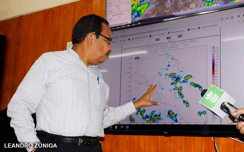 Pronostican fuertes lluvias por paso de ondas tropicales número 5 y 6 en Nicaragua