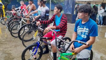 Realizan Rally Ciclístico por la gesta de Héroes de Batahola