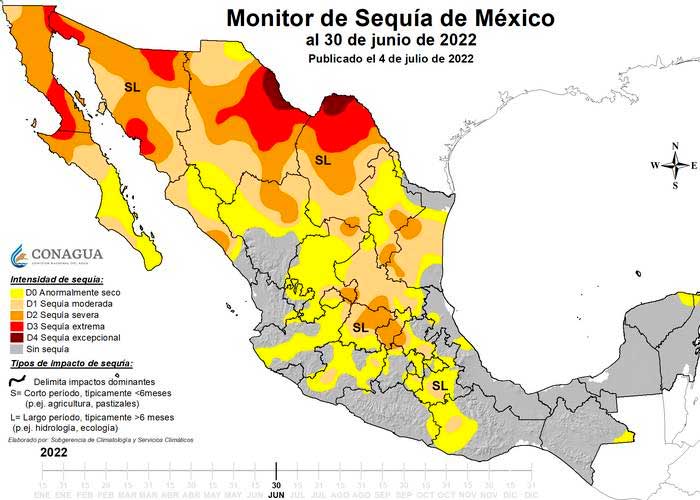 México: declara emergencia por sequía