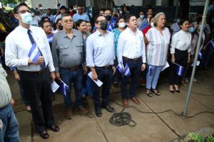 Nicaragua conmemora el Día Nacional de la Bandera