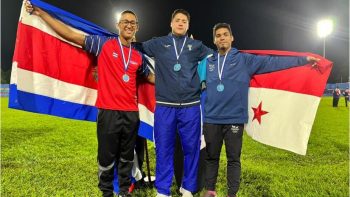 Premiación del Campeonato Centroamericano de Atletismo Mayor