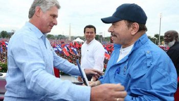 Presidente de Cuba saluda el 43 aniversario del triunfo de la Revolución Sandinista
