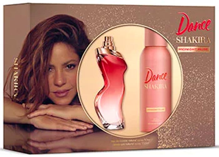 Shakira lanza su perfume "Dance Midnight Muse"