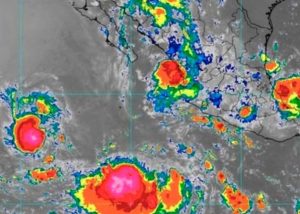 Tormentas tropicales en México: «continúa alejándose de costas nacionales».