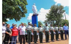 Alcaldía de Managua rinde homenaje al General José Dolores Estrada