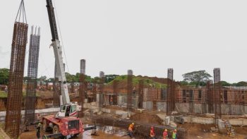 Construcción del Estadio de Béisbol en León avanza a buen ritmo