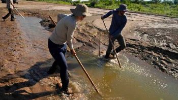 Desaparece el agua de Río Bravo dejando sequia en Alburquerque