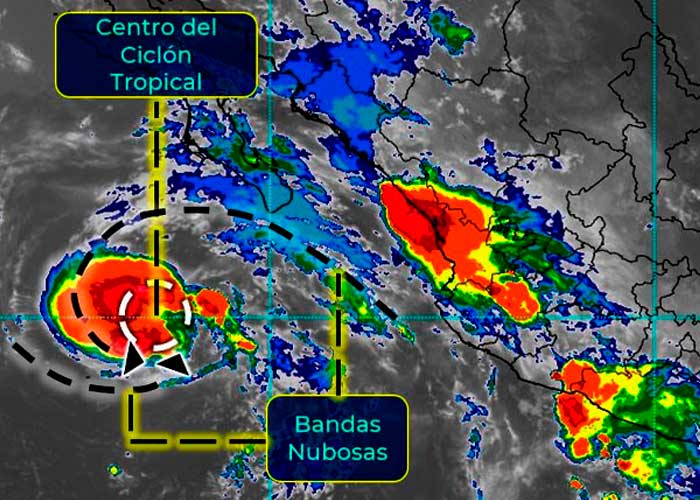 En Baja California se forma la tormenta tropical ‘Howard’