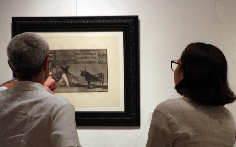 Inauguran exposición La Tauromaquia de Francisco de Goya