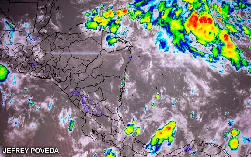 Onda tropical número 29 provocará lluvias en gran parte de Nicaragua