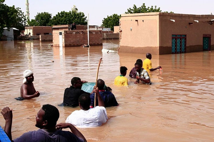 Sudán: Declaran estado de emergencia por fuertes inundaciones