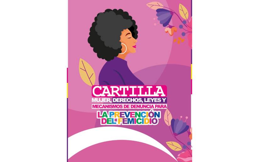 Este es el avance de la presentación de la Cartilla para prevenir femicidios en Nicaragua
